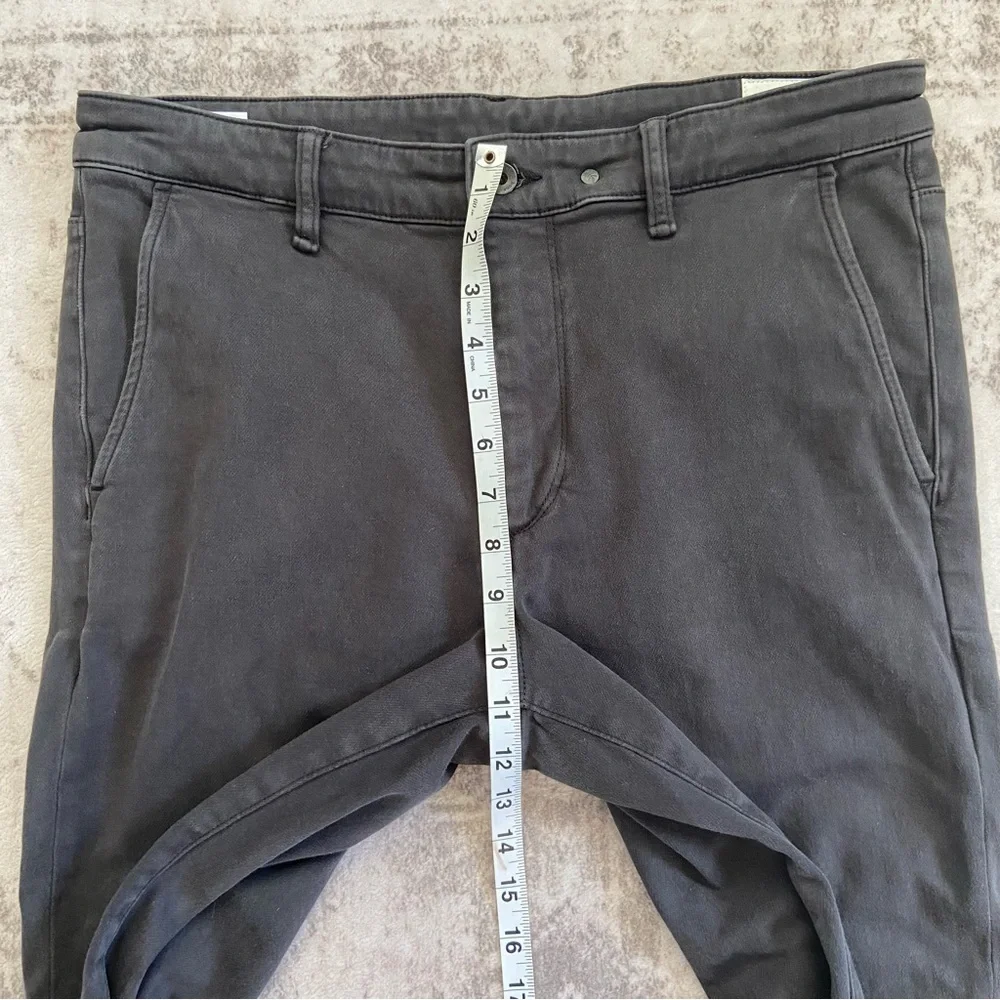 Rag & Bone Black Chinos Classic Straight-Leg - Picture 7 of 11